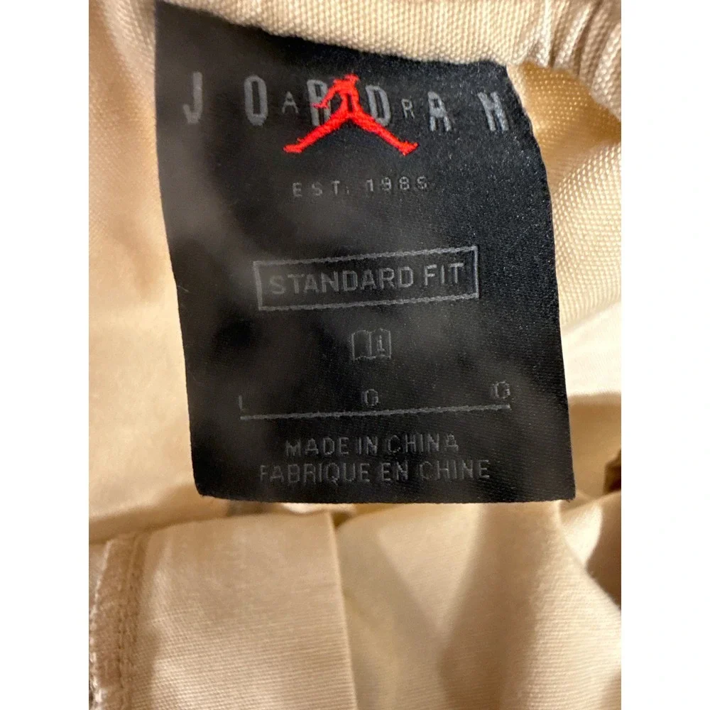 Jordan Travis Scott Cactus Jack Canvas Pants Khaki Mens Large DD4778-201